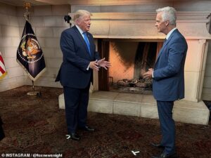 Trump reacts after ‘heavily armed’ man is arrested on his California golf course ahead of his visit as suspect is pictured