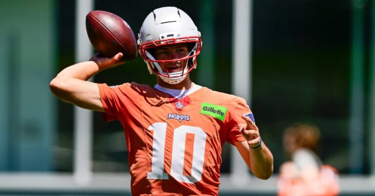Patriots’ Drake Maye Gives Update After Shoulder Injury