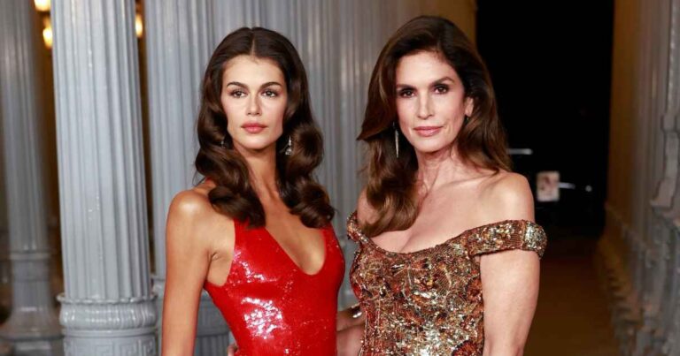 Kaia Gerber Says She Doesn’t Look ‘Close’ to Cindy Crawford