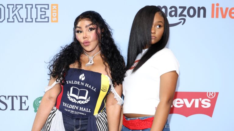 Lil Kim And Royal Reign Pop Out At Amazon Kids Runway Show