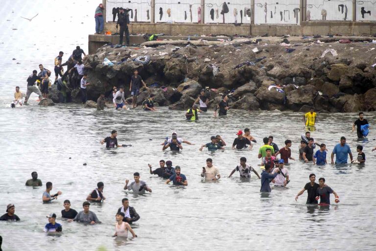 Death Toll Climbs to 67 After ‘Roughly 50,000’ Migrants from Morocco Cross Border into Spain, Prompting Security Changes