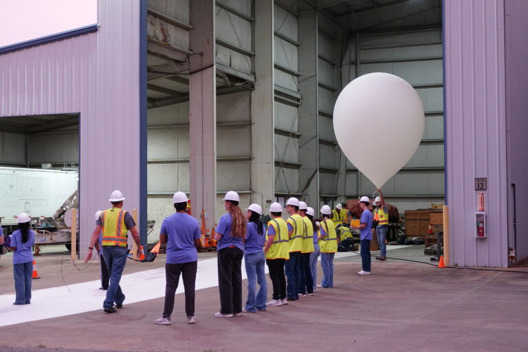 Louisiana Students Loft Payloads from NASA Balloon Facility in Texas