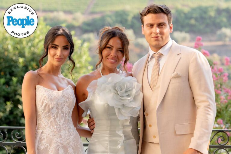 Dolores Catania’s Son Frank Jr. Marries Nicole Perricho in ‘Elegant’ Wine Country Wedding in Portugal (Exclusive)