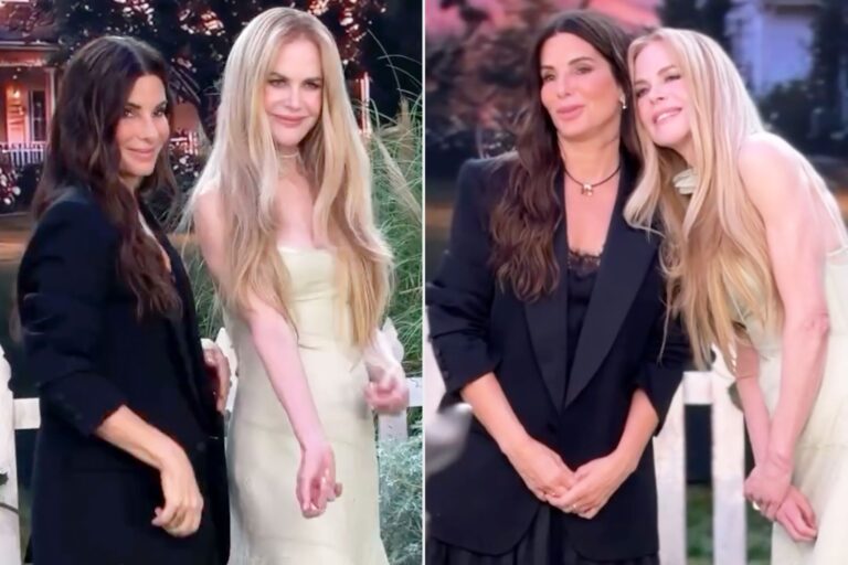 Nicole Kidman Shares Witchy Footage of Herself and “Practical Magic 2” Sibling Sandra Bullock on National Sisters Day